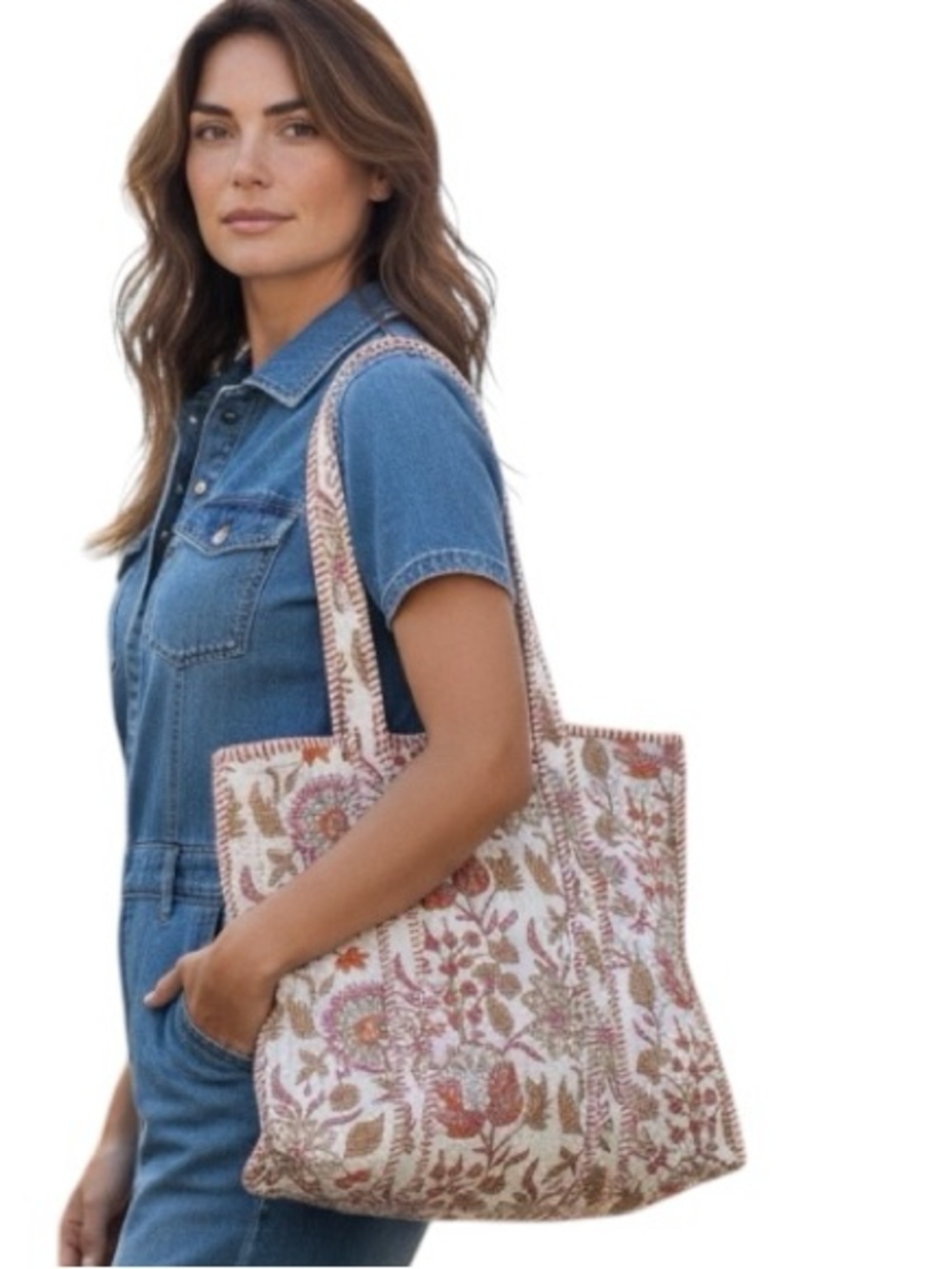 PB1:  POL NEW BAG IVORY MULTI